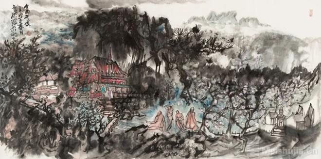 山水清音——包洪波个展-曹州艺术网-菏泽最大的艺术门户网站